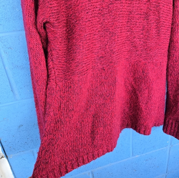 Jones New York Women's Pink Knit One ButtonCardigan Tunic Sweater Sz L Ramie 54% - Picture 7 of 9